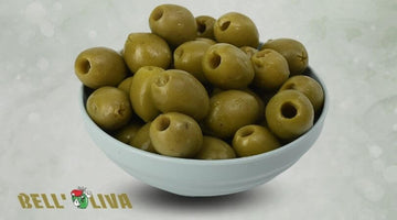 Olive Verdi Denocciolate in Salamoia