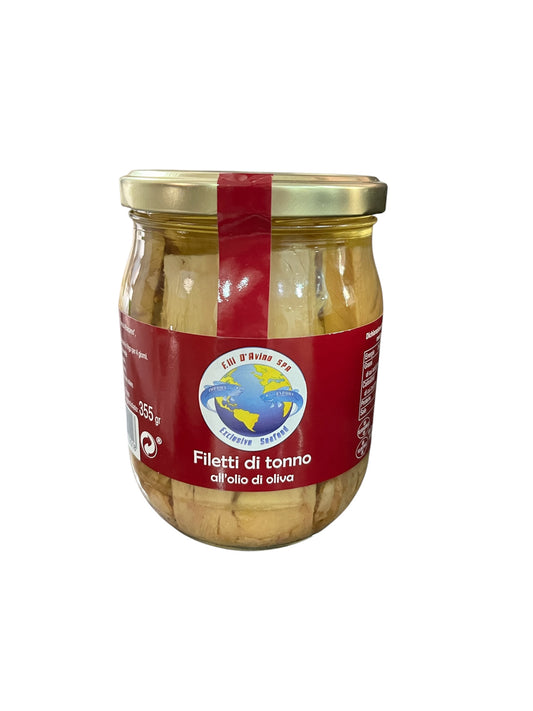 Fratelli D'avino Filetto di Tonno Pinna Gialla Olio D'oliva