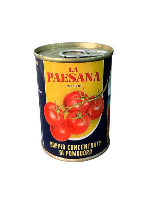 La Paesana Doppio Concentrato di Pomodoro 140gr. - confezione di pomodoro concentrato con pomodori freschi.