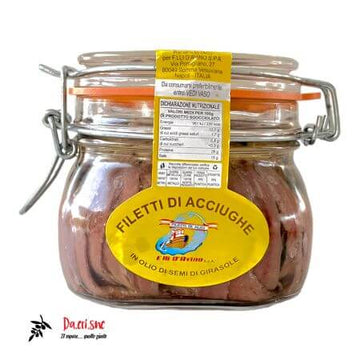 Fratelli D'avino Filetti di Acciughe 570gr.