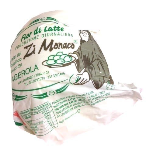 Fior di latte/ Provola affumicata Zi Monaco Agerola 500gr.circa